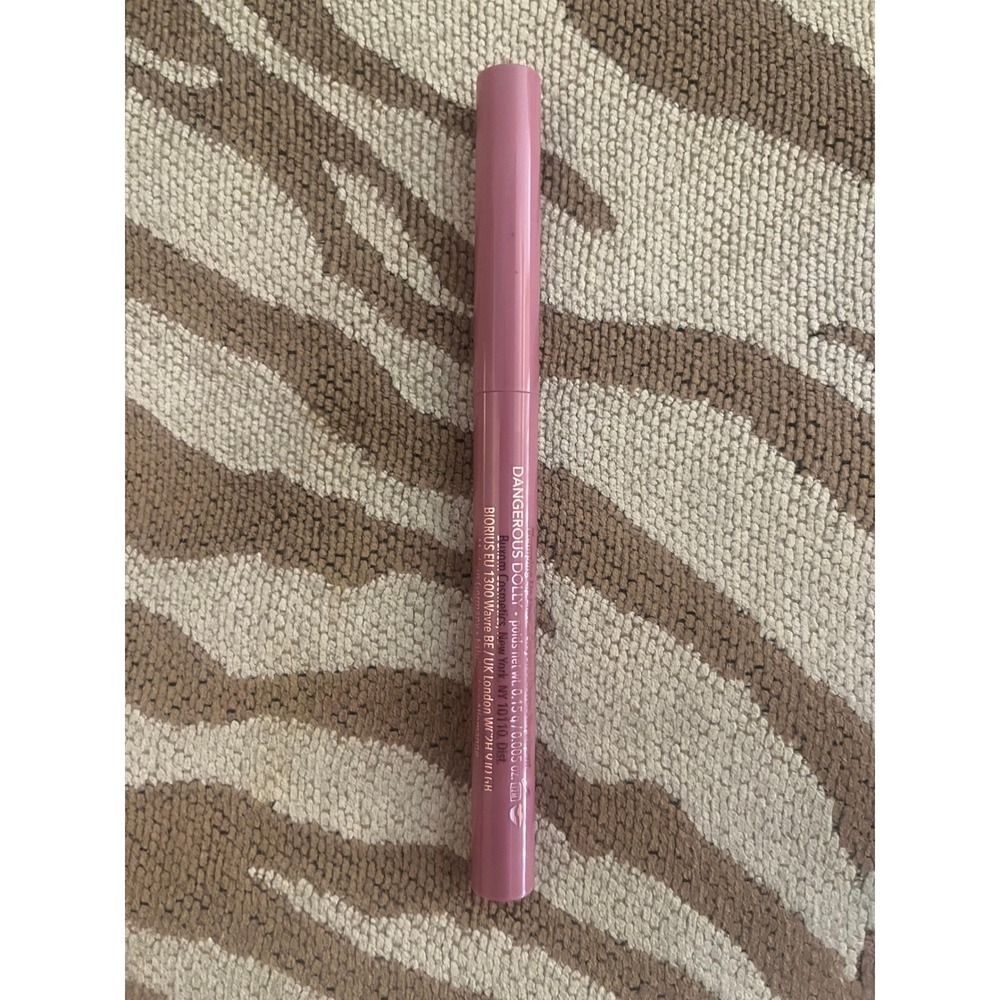 Buxom Power Line Plumping Lip Liner Dangerous Dolly 0.15g Mauve Pink Retractable - Picture 2 of 2